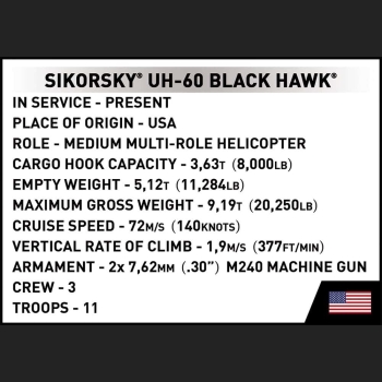 Sikorsky UH-60 Black Hawk 905 Kl. 1:32